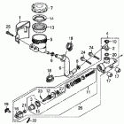 FURY ABS VT1300CXA Задний тормозной цилидр