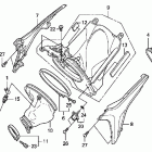 CRF450R Воздухозаборник