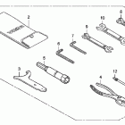 FURY ABS VT1300CXA Инструмент