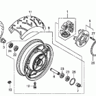 VT1300CT Заднее колесо