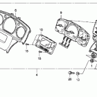 GOLD WING  GL1800 Speedometer (gl1800'06-)