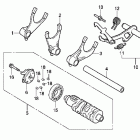 SHADOW PHANTOM VT750C2B Вилка переключения передач