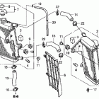 CRF250R Радиатор