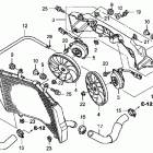 VFR1200F Радиатор