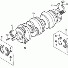 GOLD WING  GL1800 Коленвал,поршни