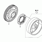 VFR1200F Муфта стартера