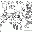 SHADOW PHANTOM VT750C2B Wire harness (vt750c2f / c2b)