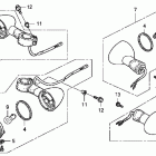 SHADOW RS VT750RS Сигналы поворота
