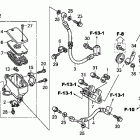 NT700VA Главный тормозной цилиндр перед (ABS)