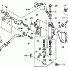 HURRICANE 1000 CBR1000RA Задний тормозной цилиндр