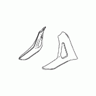 GOLD WING  GL1800 Saddlebag scuff covers