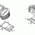 SHADOW RS VT750RS Цилиндр