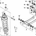 GOLD WING  GL1800 Задний амортизатор