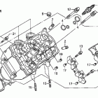 ST1300A Левая головка цилиндров
