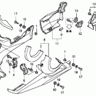 VFR1200F Нижний обтекатель