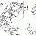 HURRICANE 1000 CBR1000RA Заднее крыло