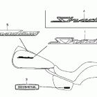 SHADOW PHANTOM VT750C2B Наклейки
