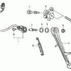 HURRICANE 1000 CBR1000RA Подножка