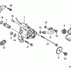VT1300CT Масляный насос и фильтр