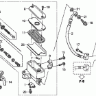 ST1300A Главный тормозной цилиндр - передний