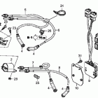 FURY ABS VT1300CXA Ignition coil - ecu