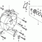 VFR1200F Крышка генератора