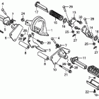 FURY ABS VT1300CXA Подножки