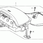 GOLD WING  GL1800 Airbag module
