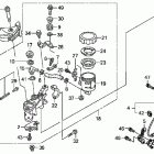 CBR600RA Front brake master cylinder (cbr600ra)