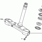 HURRICANE 1000 CBR1000RA Траверса нижняя