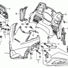ST1300A Верхний обтекатель