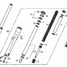SABRE VT1300CS Передняя вилка
