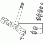 CBR600RA Траверса нижняя