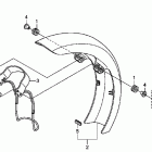 FURY ABS VT1300CXA Переднее крыло