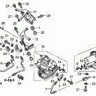 HURRICANE 1000 CBR1000RA Rear power unit - rear valve unit