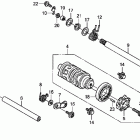 CBR600RA Вилка переключения передач
