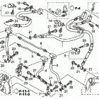 ST1300 Тормозные шланги передние