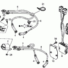 SABRE VT1300CS Ignition coil - ecu