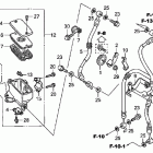 NT700V Главный тормозной цилиндр - передний