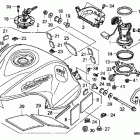 VFR1200F Топливный бак и насос
