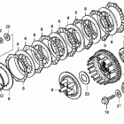 SHADOW RS VT750RS Сцепление