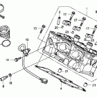 VFR1200F Головка цилиндров задняя