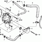 CBR600RA Водяной насос