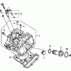 VT1300CT Передняя головка цилиндров
