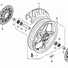 VFR1200F Переднее колесо