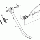 VTX1300C Подножка