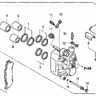 GL1800 Задний суппорт тормозной