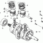 CMX250C Коленвал