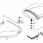 CBR600RA Сидение