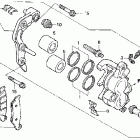 CRF250X Передний тормозной суппорт